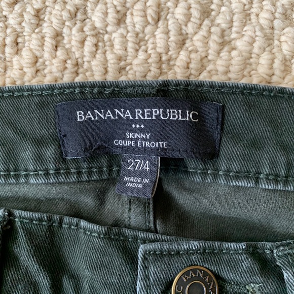 Green Skinny Jeans - Picture 3 of 3